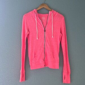 SO light weight perfect zip up hoodie